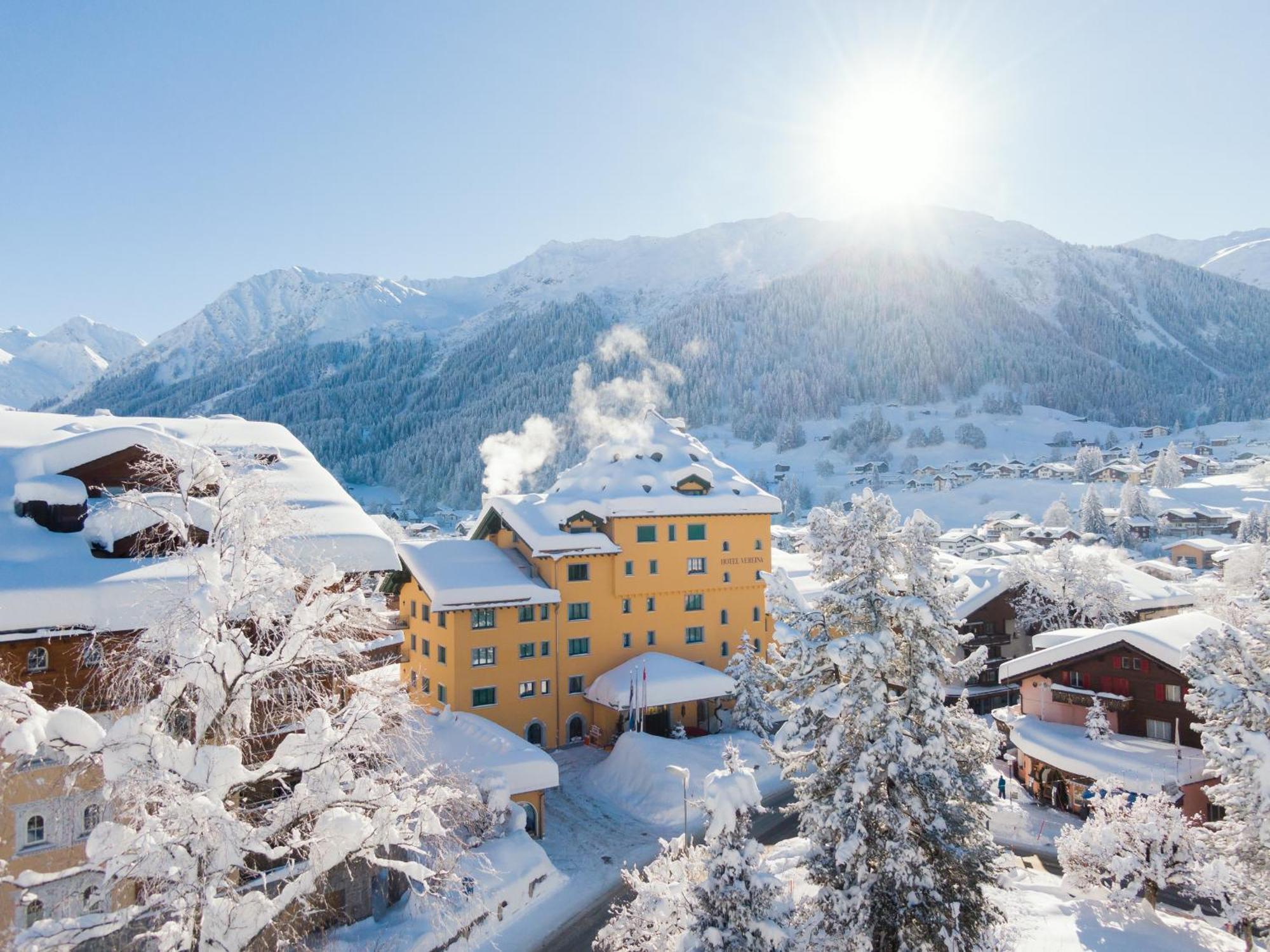 Hotel Vereina 클로스터스 외부 사진